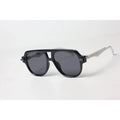 Marc Jacobs - 9560 - Navy Blue - White - Acetate - Aviator - Sunglasses - Eyewear