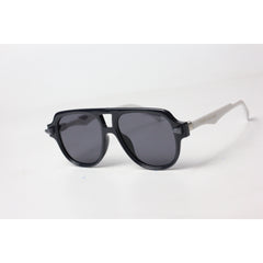 Marc Jacobs - 9560 - Black - White - Acetate - Aviator - Sunglasses - Eyewear