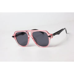Marc Jacobs - 9560 - Transparent Pink - Black - Acetate - Aviator - Sunglasses - Eyewear