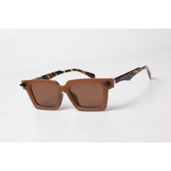 Marc Jacobs - 9565 - Matt Brown - Tortoise - Acetate - Rectangle - Sunglasses - Eyewear