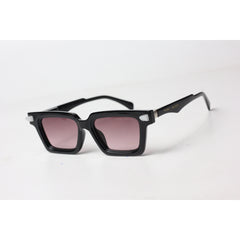 Marc Jacobs - 9565 - Black - Wine Red Gradient - Acetate - Rectangle - Sunglasses - Eyewear