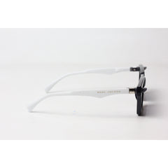 Marc Jacobs - 9565 - Black - White - Acetate - Rectangle - Sunglasses - Eyewear