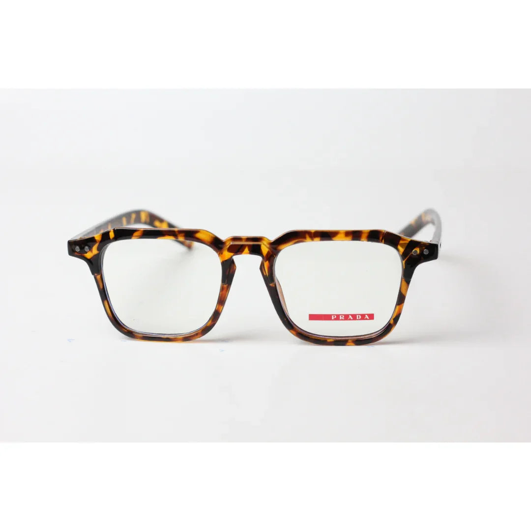 برادا - جارفيس - 8585 - سلحفاة - أسيتات - سداسي - مربع - بصريات - نظارات 