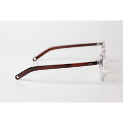 Prada - Jarvis - 8585 - Brown - Transparent - Acetate - Hexagon - Square - Optics - Eyewear