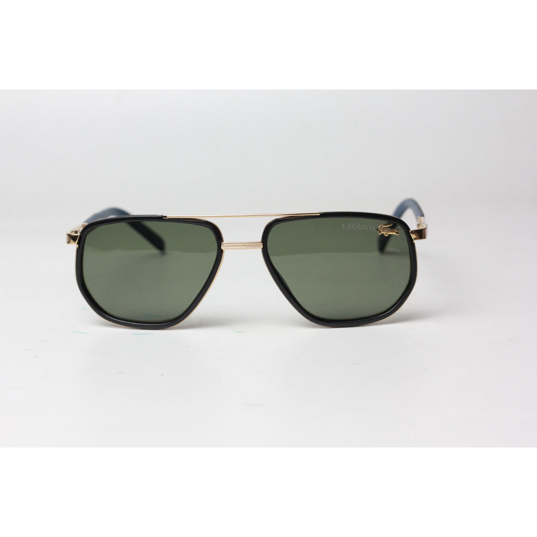 Lacoste 6005 Polarized Acetate Metal Aviator Double Bridge Xshades