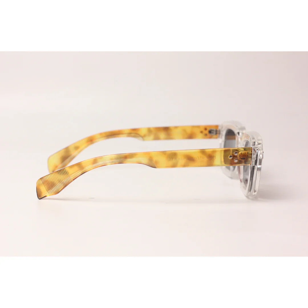 Tortoise Transparent White