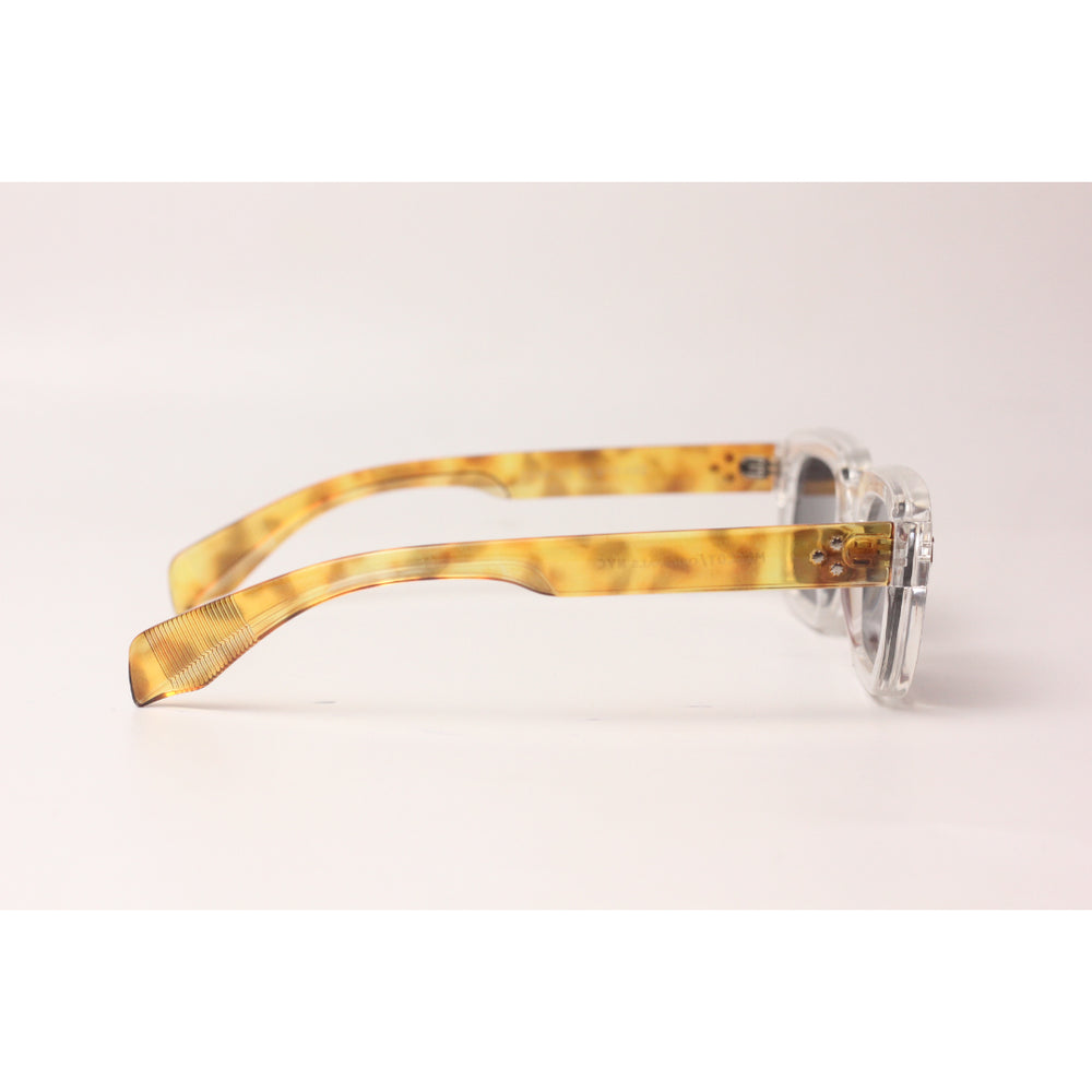 Tortoise Transparent White