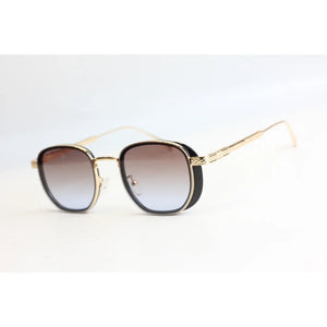 Maybach - M900 - Brown Gradient - Golden - Metal - Acetate  - Round - Sunglasses - Eyewear