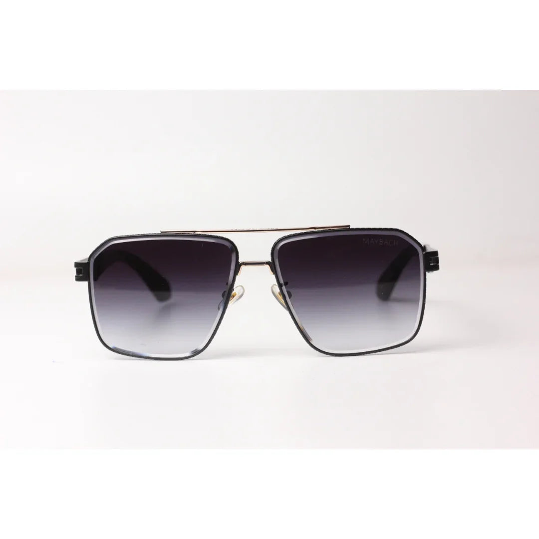 مايباخ – 5551 – أسود متدرج – معدن – أسيتات – مربع – نظارات شمسية – نظارات طبية