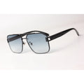 Maybach  – 8881 - Black - Blue Gradient  - Metal - Square - Sunglasses - Eyewear