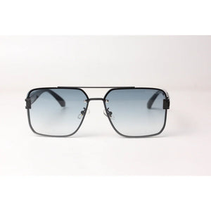 Maybach  – 8881 - Black - Blue Gradient  - Metal - Square - Sunglasses - Eyewear