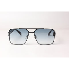 Maybach  – 8881 - Black - Blue Gradient  - Metal - Square - Sunglasses - Eyewear