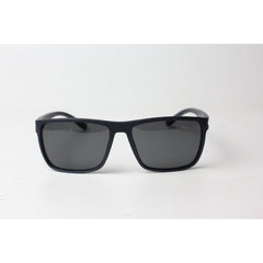 OGA - 468 - Matt Black - Polarized - Light Weight - Curved - Acetate - Rectangle - Sunglasses - Eyewear