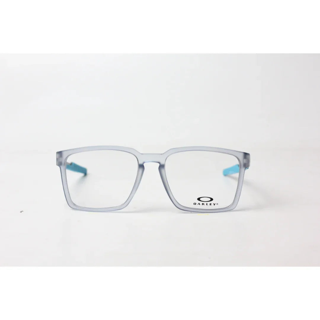 Oakley - METALINK - OK02 - Transparent Matt Blue -TR - Curved - Light Weight - Square - Premium Optics - Eyewear