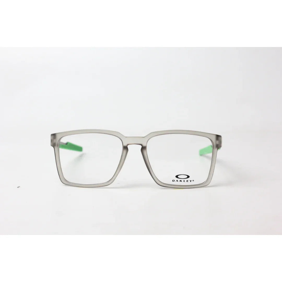 Oakley - METALINK - OK02 - Matt Gray - Green -TR - Curved - Light Weight - Square - Premium Optics - Eyewear