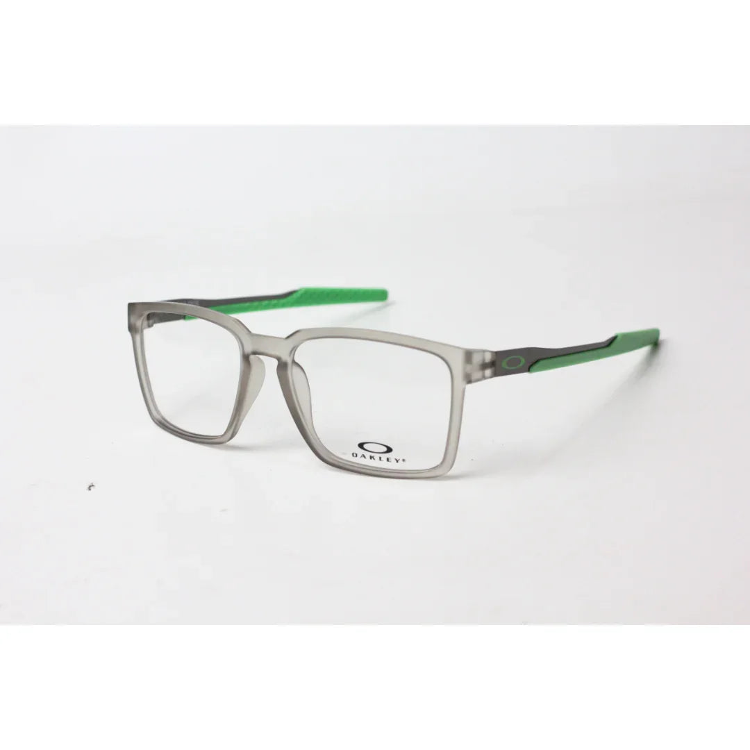 Oakley - METALINK - OK02 - Matt Gray - Green -TR - Curved - Light Weight - Square - Premium Optics - Eyewear