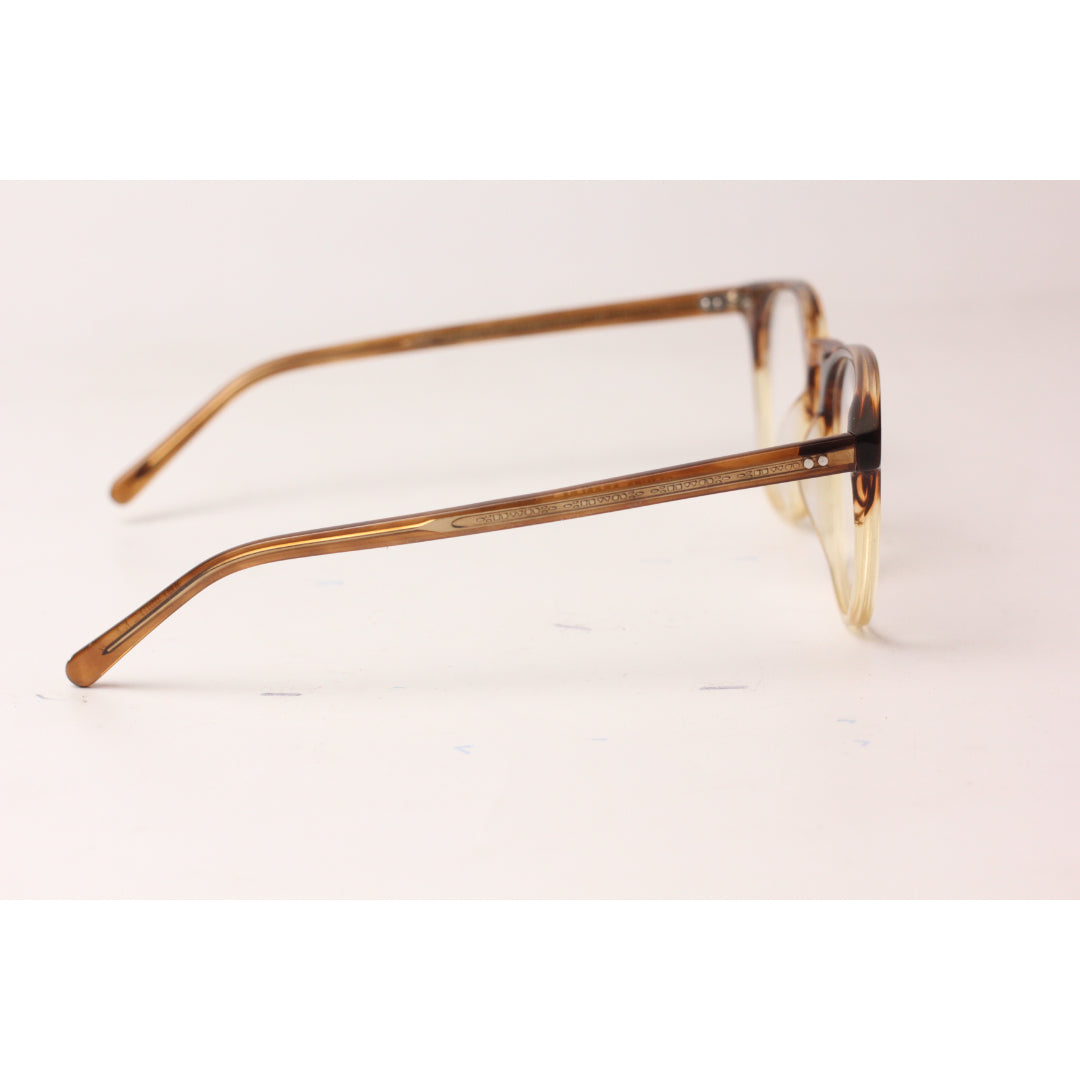 Oliver Peoples Forman Dual Brown Acetate Round Premium Optic Xshades