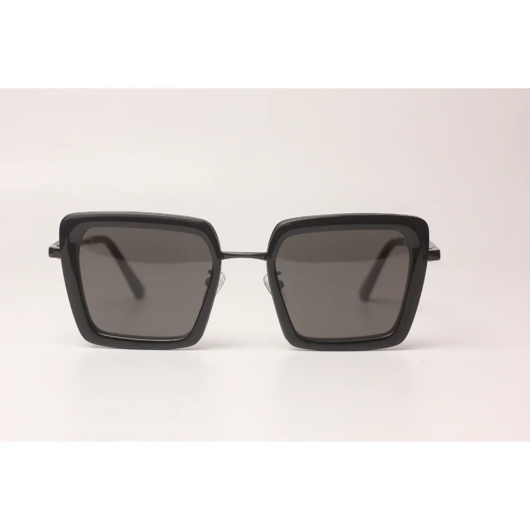 Prada - PR 55ZS - Black - Acetate - Metal - Square - Premium Sunglasses - Eyewear
