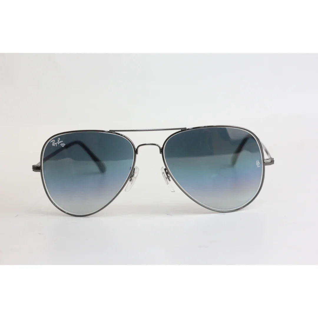 Blue Gradient Gunmetal Gray