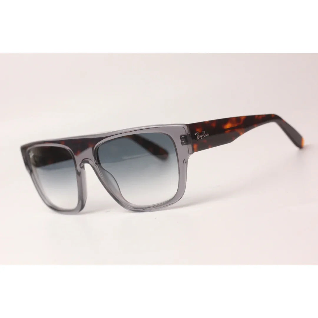Ray Ban - Drifter - RB 0360S - Transparent Gray - Tortoise - Square - Premium Sunglasses - Eyewear