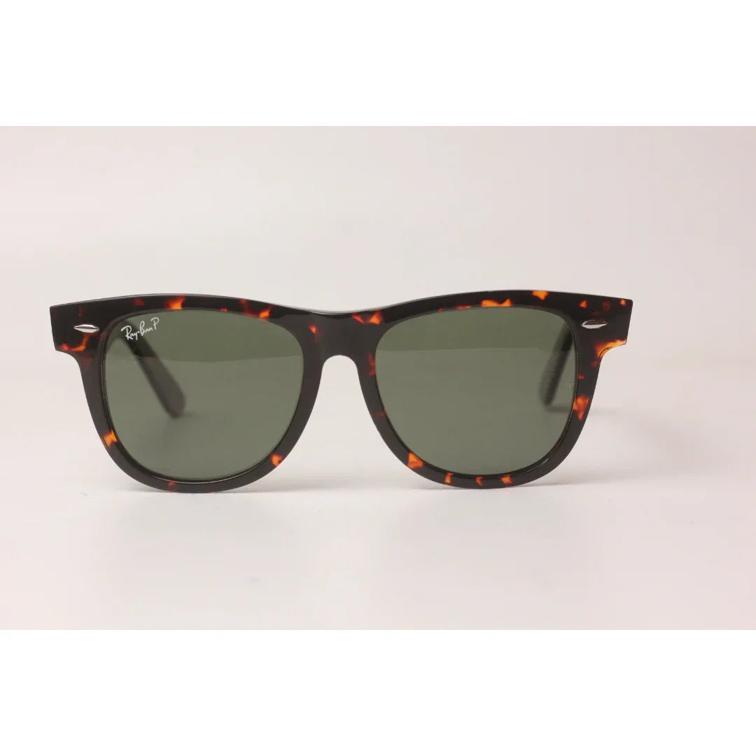 Ray Ban - Taper - 2140 - 54 mm - Tortoise - Polarized - Acetate Wayfarer - Square - Premium Sunglasses - Eyewear