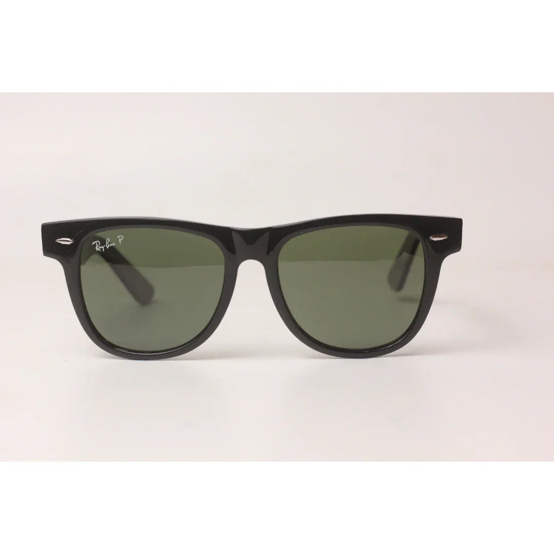 Ray Ban - Taper - 2140 - 54 mm - Black - Polarized - Acetate Wayfarer - Square - Premium Sunglasses - Eyewear