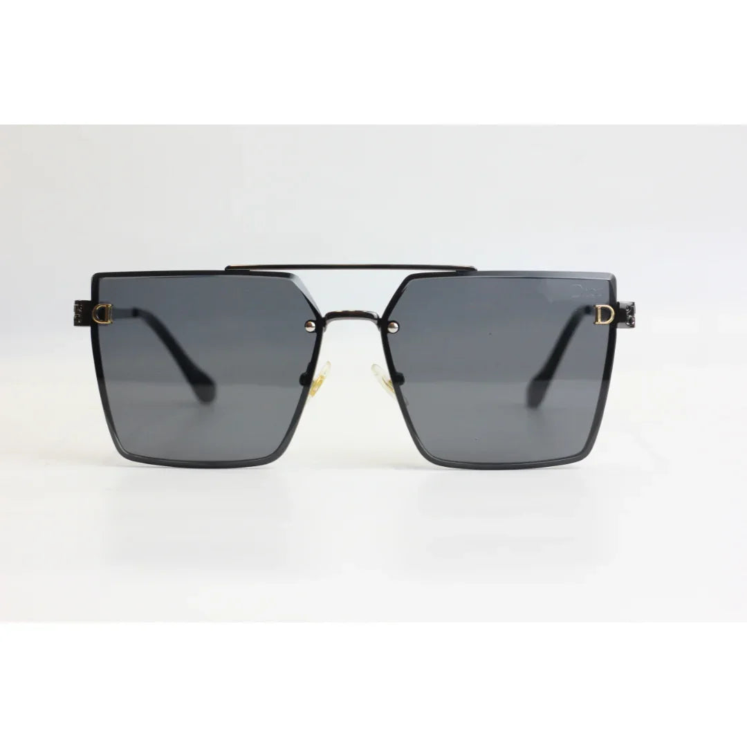 ديور – D584 – Gunmetal – Black – Metal – Square – نظارات شمسية – نظارات طبية 
