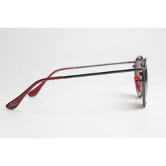 راي بان - فيراري - RB 3602-M - بني - إصدار محدود - معدني - دائري - نظارات شمسية فاخرة - نظارات طبية 