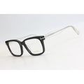 Tom Ford - TF5715 - Black - White Transparent - Acetate - Square - Premium Optics - Eyewear