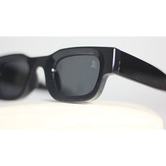 XSHADES - Rapperz - 7100 - Black - Polarized - Acetate - Square - Sunglasses - Eyewear