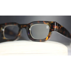 XSHADES - Rapperz - 7100 - Tortoise Cheetah - Blue Cut - Acetate - Square - Optics - Eyewear